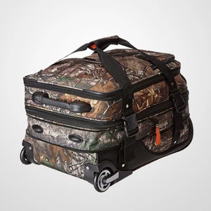 Hybrid Luggage Bag With Double Entry Interior