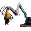 hydraulic excavator vibro hammer for construction,vibrating pile driver /sheet pile vibrator