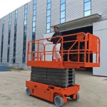 hydraulic scissor lift table self-propelled electric scissor lift aerial working platform for repair