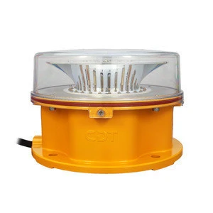 ICAO FAA Standard L864 L885 Red LED Flashing Type B Medium Intensity Obstruction Light/Aviation Obstacle Light for towers
