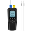 India Wholesale Digital Thermometer Electronic Temperature Instruments Gauge with Thermocouples
