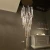 Indoor Chandelier Home Lighting Fixtures led lamps Water Drop glass crystal ceiling long chandelier