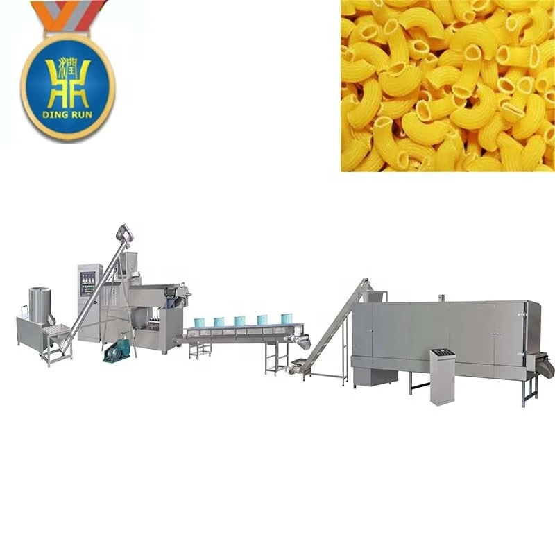 industrial spaghetti machine Rigatoni production line Italian pasta extruder