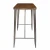 Import Industrial Vintage furniture industrial beauty modern stainless steel high bar stool metal bar chair and table for sale from India