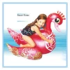 Inflatable swan toy, water rider toy