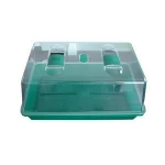 Injection molding hard robust reusable plastic seed tray nursery tray set