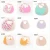 Import Ins Linen Cotton Baby Bibs Floral Tassel Baby Reversible Burp Cloth Toddler Bandana Drool Scarf Bibs from China