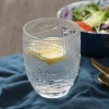 Instagram popular wholesale clear creative wholesale fish relief drinking glass tumbler cup high ball glass in bulks
