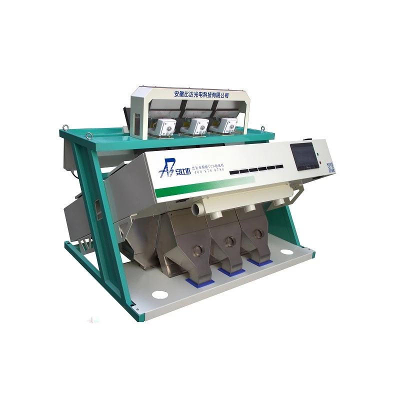 intelligent   LED CCD camera  agriculture cotton seeds color sorter  processing grading  machine