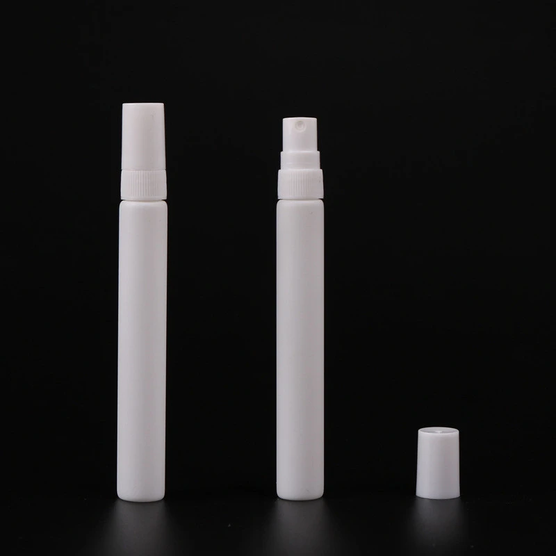 Inventory goods 10ml  atomizer perfume bottle white Glass vials perfume spray atomizer