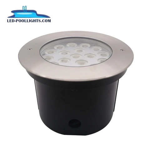 IP68 316 Stainless Steel 24V 12W RGB Recessed LED Swimming pool  Light Inground underground underwater lamp