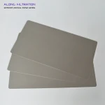 Iridium coating 1mm porous titanium electrode for water electrolysis hydrogen production