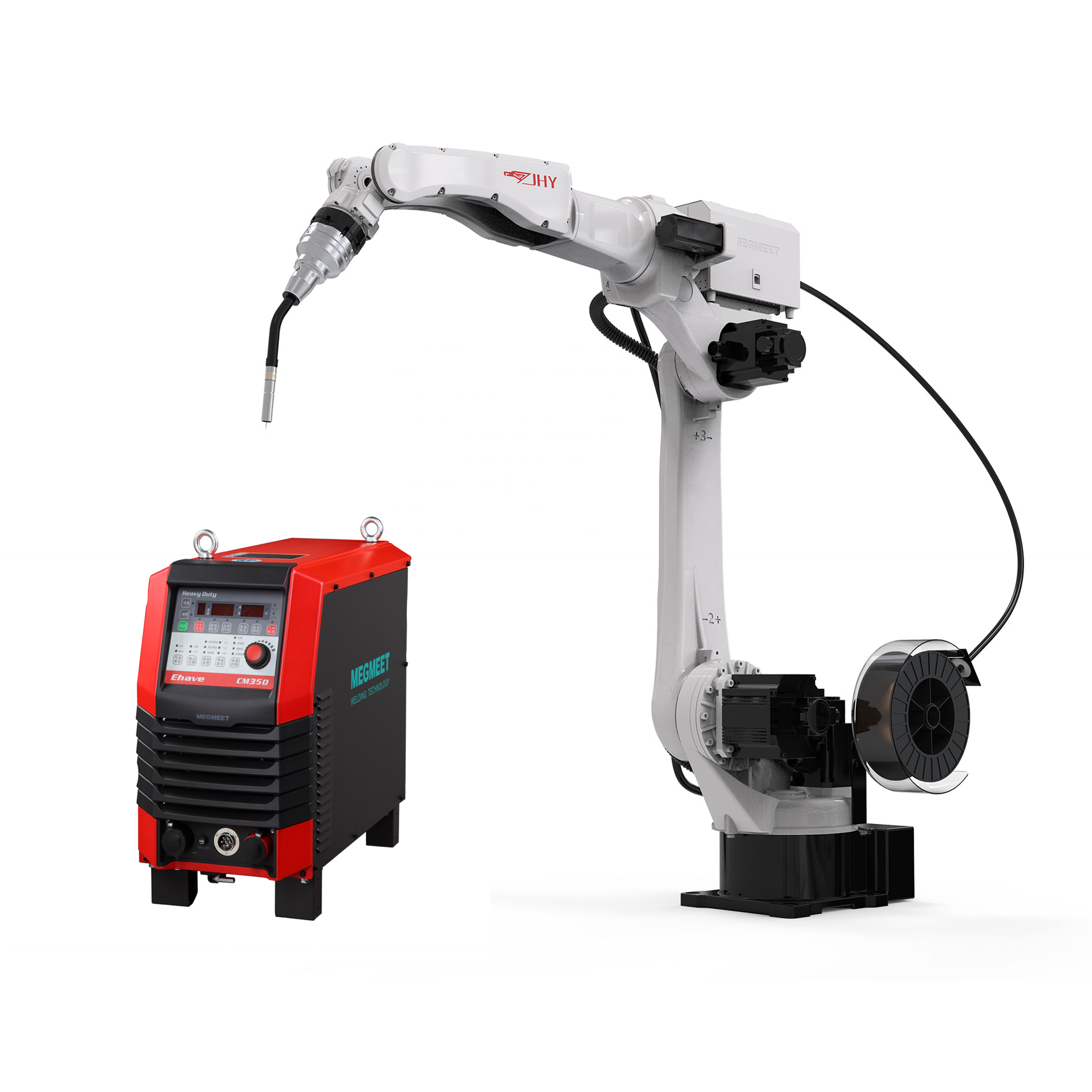 Buy Jhy 6 Axis Robot Arm Robotic Automatic Welding Machine from Wuxi ...