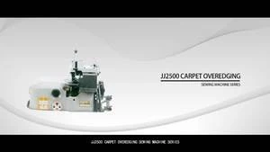 JJ2500 carpet overlock machine carpet overedging sewing machine with two thread and three thread