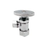 Jutye 1/2" NOM COMP X 5/8"OD  X 3 Brass Artistic Single Handle Bathroom Sink Faucet Wash Basin Taps multi-turn Angle Valve