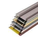 Kicker line wholesale corner line Metal buckle edge strip brushed aluminum alloy footing line