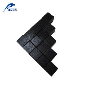 Kid Educational toys dirty resistance 30pcs 2cm special Black Color Wooden Blocks cube bricks learning resources teaching aids