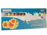 Kids School DIY 12 Colours 12 ml  Acrylic Colour Painting Sets