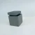 Import kitchen accessories geometric concrete tank Dark grey Concrete jar Storage holder from China