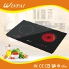 Kitchen Appliances Sensor Touch Built-in Double Hybrid Cooker Induction Ceramic Cooktop