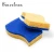 Import Kitchen helper heavy duty Bulk cellulose sponge with blue scrub scouring pad size 10x6.5x2.5 cm 2pk from China