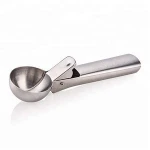 Kitchen Stainless Steel Ice Cream Scoop Ice Ball Maker Frozen Yogurt Cookie Dough Meat Balls Rice Dishes Ice Cream Spoon Tools