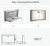 Import Kuaierte Designed with concealed installation baby changing table, recessed mounted infant changing station for public washroom from China