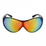 KUAN FASHION Brand Manufacturers 2019 Custom Designer Plastic Sport Ski Goggles Sunglasses For Men Women