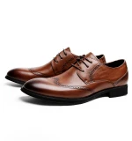 Kutesmart 2021 italian leather shoes men genuine leather shoes