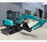 KW25 towable backhoe 2.5 ton mini excavator ripper