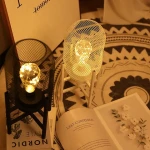 L Hot Sale Bedroom Lighting Table Lamps Vintage Retro Decor Cage Edison Bulb Night Light Desk Lamp