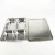 Import Large Camping Plates 4 Sections Stainless Steel Divided  Plate from China