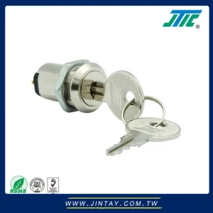 Large Flat Key Power Rotary Switch  on off Lock