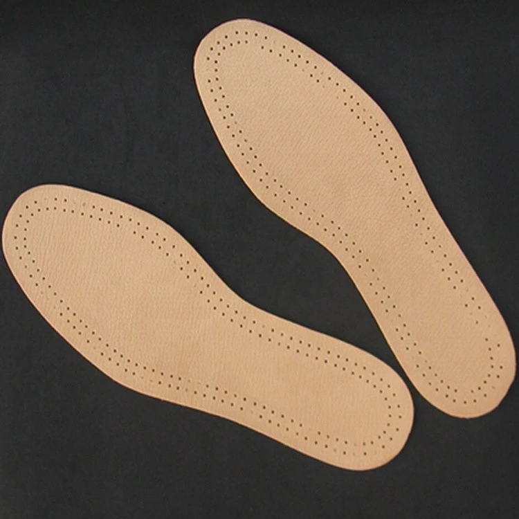 leather insoles for Men and women shoes type Soft Healthy comfortable foot insoles