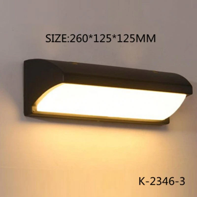 LED Wall Light 18W CE RoHS approved wall mounted lamp Indoor Outdoor waterproof bathroom led wall pack light