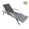 Leisure bed loungers rattan chaise lounge furniture sun patio outdoor wicker lounger