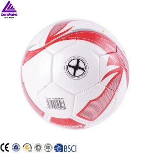 Lenwave brand custom professional pu leather wholesale football soccer ball
