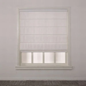 Light adjustment flocked raman shades indoor japanese window sunroom blinds