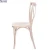 Import Limewash Cross Back Chair Stacking Wedding Event Wood Dining Chair from China
