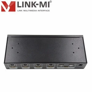 LINK-MI LM-KVM401 High Quality 4x1 HDMI KVM Switch 4 Port With USB