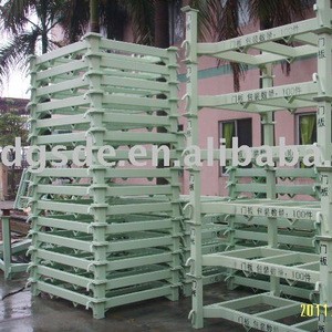 Logistic Stackable Steel Cages Container 2 Tons