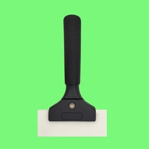 Long Alloy Handle Rubber Tint Squeegee Window Tints Vinyl Car Wrapping Tool Water Ice Scraper Household Cleaning Tool B38L