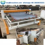 long arm Single Needle one head Quilting embroidery Machine korea Bedcover quilt Sewing mattress Quilting Making Machine price