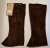 Import Lot of 20 Weaver Leather Quality Suede Half Chaps Riding Brown - Small Size Old stock New Like from India