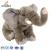 Import Low MOQ grey big ears stuffed elephant toys cute 100% pp cotton plush toy custom elephant stuffed animal from China