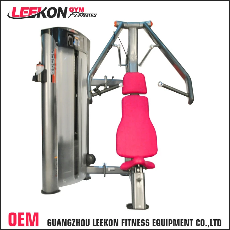 low price commercial gym muscle training seated chest press import sports equipment