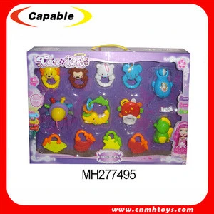 low price safty silicone toy wholesale baby rattles for sale