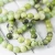 Import LS-A2729 natural raw 10mm Jade Green Jasper loose beads round gemstone loose beads strands for jewelry making diy from China