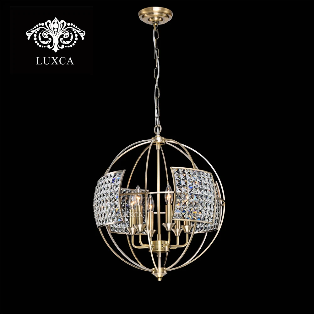 Luxca Modern Villa Studio Crystal Chandelier Lamps Home Decor