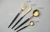 Import Luxurious White Gold Cutlery Set 4 Piece Flatware set Cutipol Style 304 Stainless Steel Knives Forks Spoons PVD Coated Cutlery from China